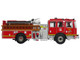 KME Predator Fire Engine #16 Los Angeles County Fire Department Red 5 Alarm Series Limited Edition to 750 pieces Worldwide 1/64 Diecast Model Iconic Replicas 64-0456