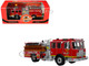 KME Predator Fire Engine Los Angeles County Fire Department Red 5 Alarm Series Limited Edition to 750 pieces Worldwide 1/64 Diecast Model Iconic Replicas 64-0458