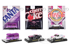 Sodas Set 3 pieces Release 39 Limited Edition 9250 pieces Worldwide 1/64 Diecast Model Cars M2 Machines 52500-A39