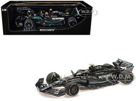Mercedes AMG F1 W14 E Performance #44 Lewis Hamilton Petronas Formula One F1 Bahrain GP 2023 with Driver Limited Edition to 540 pieces Worldwide 1/18 Diecast Model Car Minichamps MC110230144