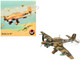 Junkers Ju 87R Trop Stuka Bomber Aircraft Immelmann 6 StG 2 Libya 1941 German Luftwaffe 1/72 Diecast Model Airplane FS060A