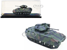 M2 Bradley Infantry Fighting Vehicle Tank United States Army Three Tone Camouflage 1/72 Diecast Model RS12107A