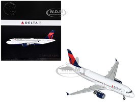 Airbus A320 Commercial Aircraft Delta Air Lines N376NW White with Red and Blue Tail Gemini 200 Series 1/200 Diecast Model Airplane GeminiJets G2DAL963