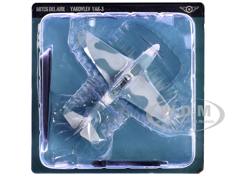 Yakovlev Yak 3 Fighter Aircraft 14th GvIAP VVS of the Baltic Fleet Semen Rogovoy Soviet Air Force 1944 Planes of World War II Series 1/72 Diecast Model Airplane Luppa LCM026