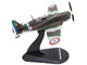 Morane Saulnier MS 406 Fighter Aircraft 3 4 Escadrille GC II 3 Armee de l Air French Air Force 1940 Planes of World War II Series 1/72 Diecast Model Airplane Luppa LCM028