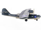 Consolidated PBY 5A Catalina Aircraft Commander John S McCain South Pacific Force Henderson Field Guadalcanal Island United States Navy 1942 Planes of World War II Series 1/144 Diecast Model Airplane Luppa LCM034