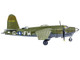 Martin B 26B Marauder Bomber Aircraft QQQQ 556th Bomb Squadron 387th Bomb Group United States Army Air Forces 1943 Planes of World War II Series 1/144 Diecast Model Airplane Luppa LCM040