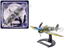 Hawker Typhoon Mk IB Fighter Bomber Aircraft No 245 Northern Rhodesian Squadron Royal Air Force 1942 Planes of World War II Series 1/72 Diecast Model Airplane Luppa LCM045