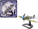 Hawker Typhoon Mk IB Fighter Bomber Aircraft No 245 Northern Rhodesian Squadron Royal Air Force 1942 Planes of World War II Series 1/72 Diecast Model Airplane Luppa LCM045
