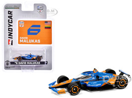 Dallara IndyCar #6 David Malukas NTT Data Arrow McLaren NTT IndyCar Series 2024 1/64 Diecast Model Car Greenlight 11593