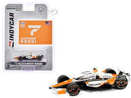 Dallara IndyCar #7 Alexander Rossi Arrow Arrow McLaren NTT IndyCar Series 2024 1/64 Diecast Model Car Greenlight 11594