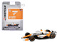 Dallara IndyCar #7 Alexander Rossi Arrow Arrow McLaren NTT IndyCar Series 2024 1/64 Diecast Model Car Greenlight 11594