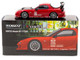 Mazda RX 7 FD3S VERTEX RHD Right Hand Drive Red with Black Hood Global64 Series 1/64 Diecast Model Car Tarmac Works T64G-022-RE