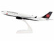 Airbus A330 300 Commercial Aircraft Air Canada C GFAF White with Black Tail Snap Fit 1/200 Plastic Model Skymarks SKR981