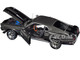 1969 Ford Mustang Dark Gray Metallic with Black Stripes John Wick 2014 Movie Silver Screen Machines Series 1/18 Diecast Model Car Auto World AWSS145