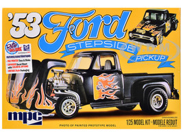 Skill 2 Model Kit 1953 Ford Stepside Pickup Truck 1/25 Scale Model MPC MPC1007
