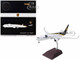 Boeing 767 300F Commercial Aircraft UPS Worldwide Services N323UP White with Brown Tail Gemini 200 Interactive Series 1/200 Diecast Model Airplane GeminiJets G2UPS1168