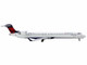 Bombardier CRJ900 Commercial Aircraft Delta Connection N800SK White with Red and Blue Tail 1/400 Diecast Model Airplane GeminiJets GJ2029