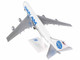 Boeing 747 100 Commercial Aircraft with Landing Gear Pan American Pan Am Airways N8642E White Snap Fit  1/200 Plastic Model Skymarks SKR998