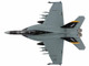 McDonnell Douglas F A 18F Super Hornet Aircraft VFA 103 Jolly Rogers USS George H W Bush 2023 United States Navy Air Power Series 1/72 Diecast Model Hobby Master HA5138