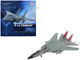 Grumman F 14D Tomcat Fighter Aircraft VF 31 Tomcatters The Last Tomcat Cruise 2006 United States Navy Air Power Series 1/72 Diecast Model Hobby Master HA5253