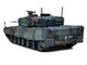 Leopard 2A4 Main Battle Tank with Snorkel NATO Camouflage German Army Armor Premium Series 1/72 Diecast Model Panzerkampf 12226PA