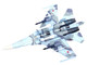 Sukhoi Su 30MKK Flanker G Fighter Aircraft #504 Russian Air Force Wing Series 1/72 Diecast Model Panzerkampf 14645PC
