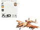Fairchild Republic A 10C Thunderbolt II Attack Aircraft 917th Tactical Fighter Wing Operation Desert Storm 1990 United States Air Force 1/144 Diecast Model JC Wings JCW-144-A10-004