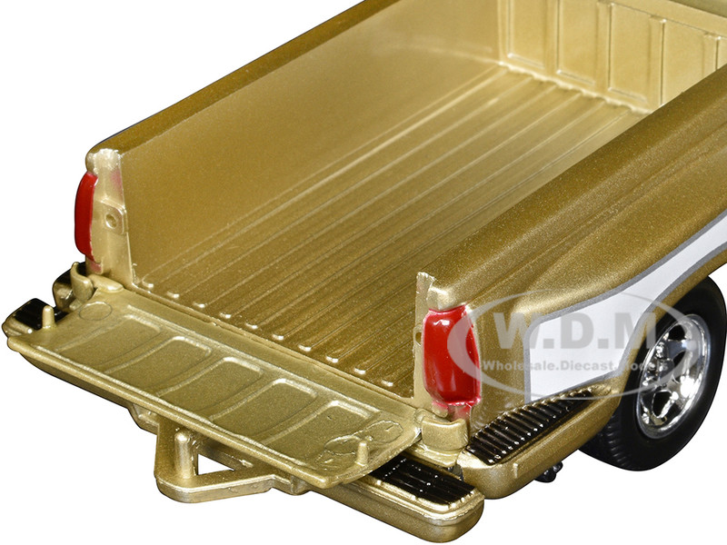 1992 GMC Sierra GT Pickup Truck Gold Metallic with White