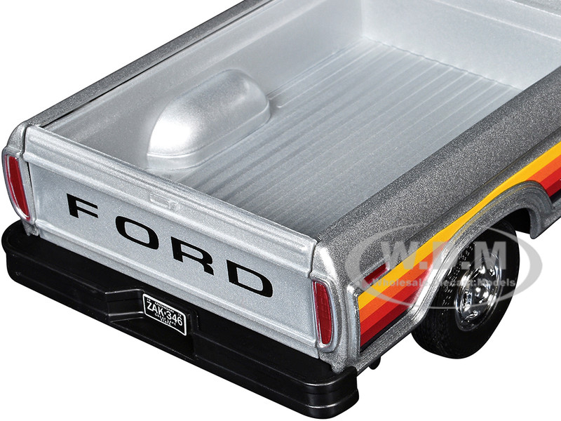 1979 Ford F-150 Custom Pickup Truck Silver Metallic with