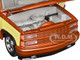 1992 Chevrolet 454 SS Pickup Truck Copper Metallic with Beige Sides with Camper Shell American Classics Series 1/24 Diecast Model Car Motormax 75330-73203COP