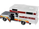 1979 Ford F 150 Custom Pickup Truck Silver Metallic with Side Stripes with Camper Shell American Classics Series 1/24 Diecast Model Car Motormax 75330-79346SIL