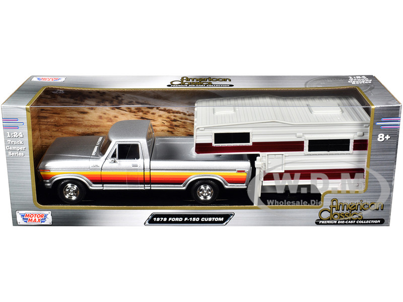 モーターマックス 1/24 1979 フォード F-150 BROWN Motormax 1979 Ford F-150 Brown Pickup Truck 1/24 Diecast