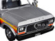 1979 Ford F 150 Custom Pickup Truck Silver Metallic with Side Stripes with Camper Shell American Classics Series 1/24 Diecast Model Car Motormax 75330-79346SIL