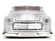 1951 Mercury Silver Metallic and Red with Flame Graphics and Red Interior Bigtime Muscle Series 1/24 Diecast Model Car Jada 35206