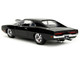 1970 Dodge Charger Black with Race Interior Fast & Furious Movie 1/24 Diecast Model Car Jada 35421