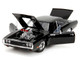 1970 Dodge Charger Black with Race Interior Fast & Furious Movie 1/24 Diecast Model Car Jada 35421