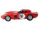 Ferrari 250 GTO #170 Annie Soisbault de Montaigu Nicole Roure Tour de France Automobile 1964 with DISPLAY CASE Limited Edition to 200 pieces Worldwide 1/18 Model Car BBR BBR1846F