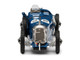 1928 Amilcar C6 Racer #15 Blue Limited Edition to 125 pieces Worldwide 1/43 Model Car Esval Models EMEU43018A