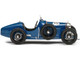 1928 Amilcar C6 Racer #15 Blue Limited Edition to 125 pieces Worldwide 1/43 Model Car Esval Models EMEU43018A