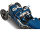 1928 Amilcar C6 Racer #15 Blue Limited Edition to 125 pieces Worldwide 1/43 Model Car Esval Models EMEU43018A