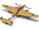 Level 2 Model Kit Messerschmitt Bf110E E 2 TROP Fighter Aircraft with 2 Scheme Options 1/72 Plastic Model Kit Airfix A03081A
