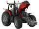Massey Ferguson 8740 S Dyna VT Tractor Red with Silver Top 1/64 Diecast Model SpecCast SCT947