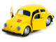 Volkswagen Beetle Bumblebee Yellow Transformers Hollywood Rides Series 1/32 Diecast Model Car Jada 35595