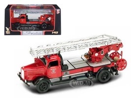 1944 Mercedes Typ L4500F Fire Engine Red 1/43 Diecast Model Road Signature 43012