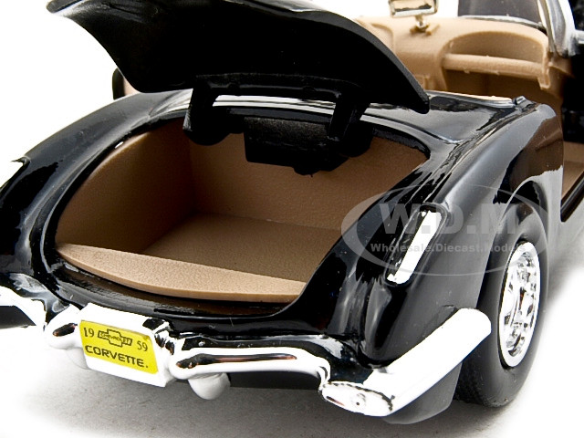 Autoart Crovette 1959 ブラック Autoart Crovette 1959 ブラック AUTOart 1:18 Scale Chevrolet