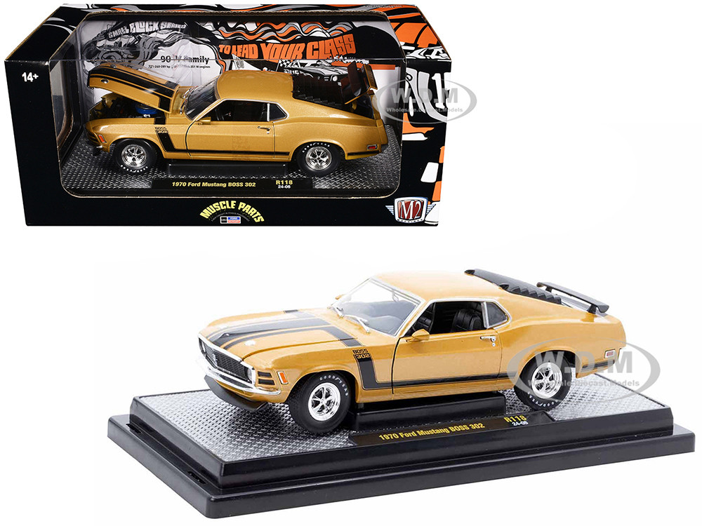 Ford Mustang BOSS 302 1970 Limited Edition M2 Machines 1/24