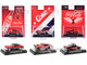 Coca Cola Set of 3 pieces Release 43 Limited Edition to 10000 pieces Worldwide 1/64 Diecast Model Cars M2 Machines 52500-A43