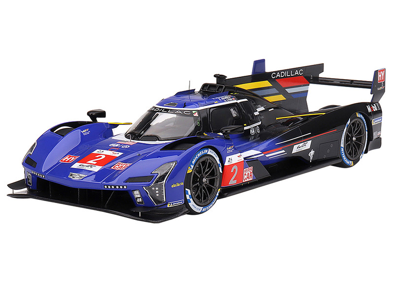 Cadillac V Series R #2 Earl Bamber Alex Lynn Richard Westbrook Cadillac Racing 3rd Place 24 Hours of Le Mans 2023 1/18 Model Car Top Speed TS0515