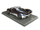 Pagani Utopia Chameleon Metallic and Silver Metallic with DISPLAY CASE Limited Edition to 48 pieces Worldwide 1/18 Model Car BBR P18223CHA1